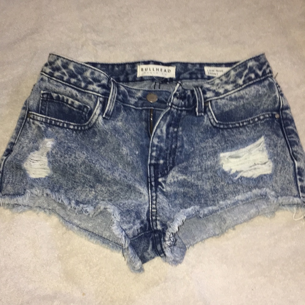 Low rise shorts